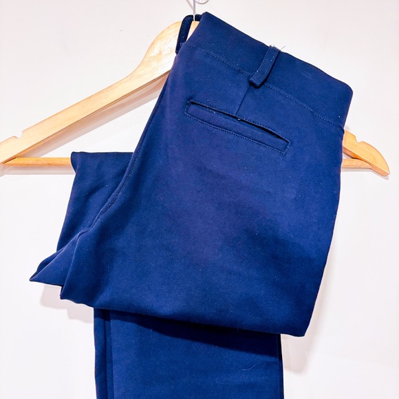 GRENIER Navy stretch pants with rhinestones - Picture 10 of 10